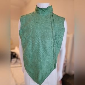 Blade Fencing F/Z Copper Foil Fencing Lame, Men's 38, Color Green